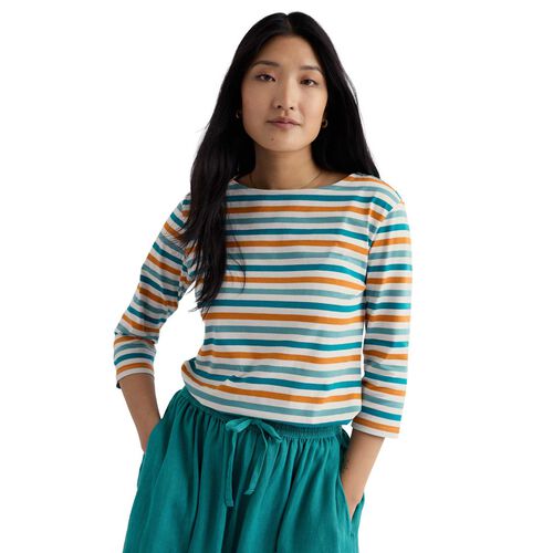 Seasalt Cornwall Sailor Top Tri Mini Cornish Deep Dive
